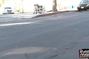 Delotta Brown And Nyomi Banxxx Share Interracial Strapon Fun Backstage With Cute Ebony Mommy