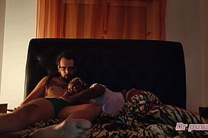 Ebony roommate invites for movie but craves dick intensely.