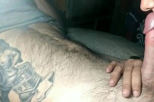 fromeb experiencing an overwhelming amount of oral creampie in mouth