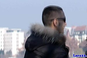 mature euro slut picks up stranger for bent over doggystyle sucking deepthroat cumshot 😏