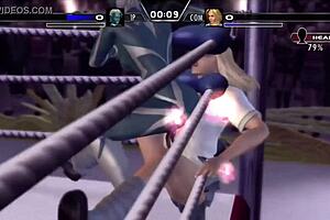 Dixie Ryona Destruction In Rumble Roses XX HD