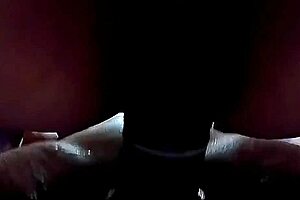 Watch that wet pussy take a big black dick deep, she moans.