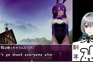 A hero falls in the bunny-girl forest trial