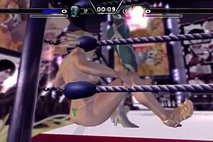 Dixie Ryona Destruction In Rumble Roses XX HD