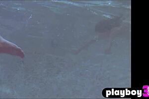 Watch Karin Taylor Rip Clothes and Pose Naked!