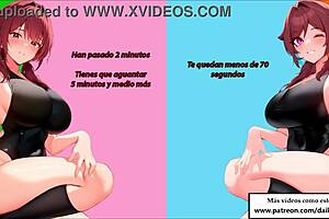 JOI - EL JUEGO DEL CALAMAR SEGUNDA PRUEBA DE MASTURBACIÓN