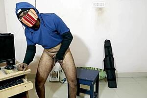 terror man cums too late while still watching porn, it's unstoppable