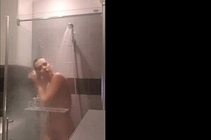 Bella Rico and Magic Javi get creative in the shower together, inventing fun ways to bathe.