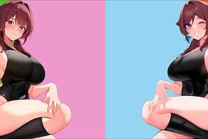 JOI - EL JUEGO DEL CALAMAR SEGUNDA PRUEBA DE MASTURBACIÓN