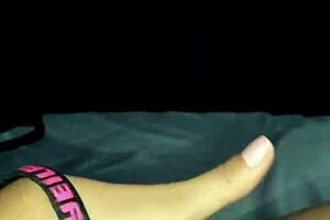 Masturbating my pussy while watching a hot porn movie, so exciting!