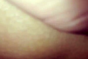 Exciting anal sex stimulation with dildo