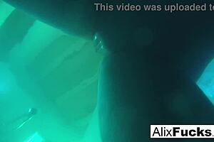 Watch Alix And Jenna's Underwater Lesbian Fun On Hidden Cam?