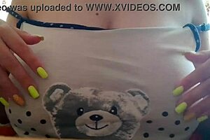 From home you have known our other shy stepsister, who has revealed her ample bosom in homemade video she thanks us for