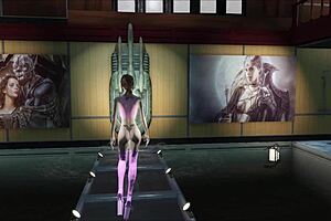 Fallout 4 Sexy Multicolored Fashion Show