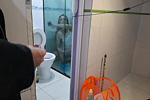 Masturbating Riskily For My Niece During Cleaning