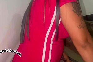 Helped My Neighbor with Luggage and Scored Big Ass Creampie!