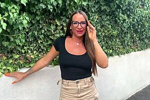 Mila And Her Glasses Come Back For Hard Sex