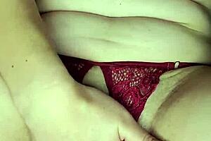 Feeling hot and unable to hold back in vertical video