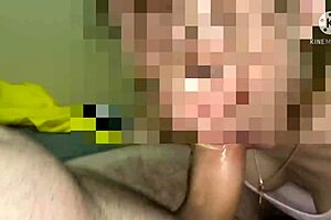 Blonde Teen Suggestively Pays Apartment Debt with Blowjob on Big Cock