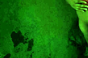 in the dark night, he brings his latina girlfriend for a big cock fucking.