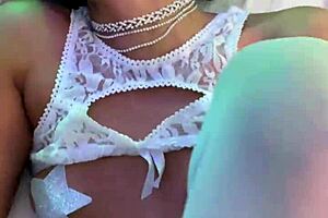 Butt plugged petite cutie cali caliente cums hard