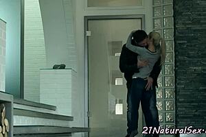 Is this smalltit european beauty cockriding nicely?