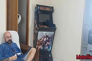 Blindfolded Wife Fucked! Cuckold's Friend Hides In Closet!