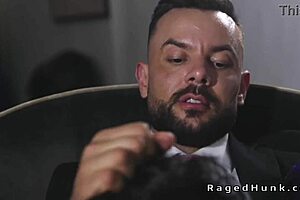 big boss meets realtors in suits for a discussion