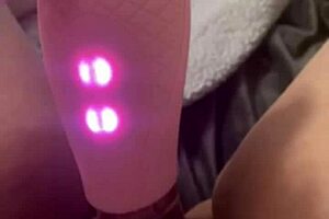 Masterbating with backup toy! So intense!