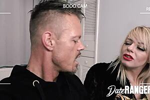 British MILF April Paisley Gets Coffee And Dick On First Date Pickup.