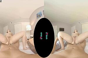 Crazy Febby Twigs gets fucked hard by Vrhush in raw roommate fuckfest