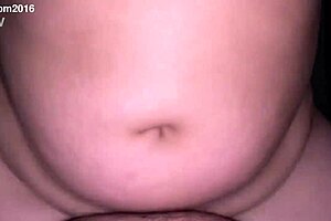 big tits wife rides husband's cock to creampie