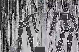 C23 robot whores party in dystopian sex machine visuals.