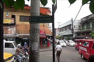 exploring sanciangko street in cebu philippines with filipina tourists 😊