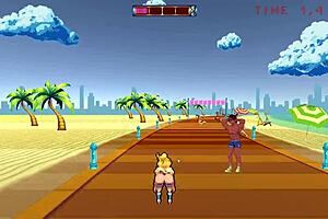 Roller Babe Hentai Game Pornplay Ep 2 Outdoor Bdsm with Muscular Guys