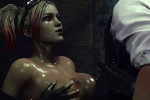 Эта шлюха жаждет спермы в жаркой анимированной фейс-фантазии