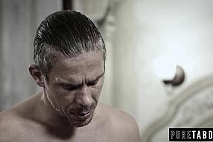 Babysitter hooks up with older guy for deepthroat 😏