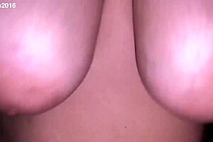 big tits wife rides husband's cock to creampie