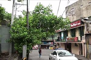 exploring sanciangko street in cebu philippines with filipina tourists 😊