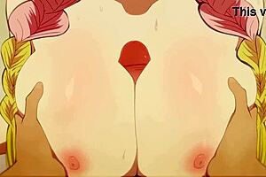 Mitsuri Kanroji Shows Off Big Tits And Ass In Provocative Display!