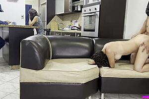 Girl is deceived into having raw anal sex with a young lady