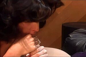 Lezley opens up for that big cock!