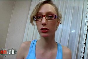 I Watch This Very Skinny Bitch In Home Video Masturbating