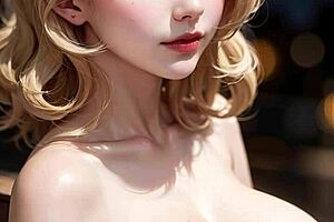 Ai Generated Model Girl With Big Tits Art