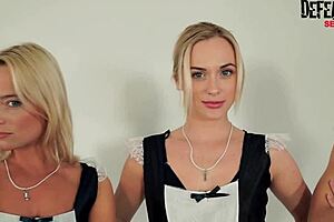 Fingering and orgasm lesbian tribadism