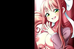 Monika doki doki literature club compilation rule 34