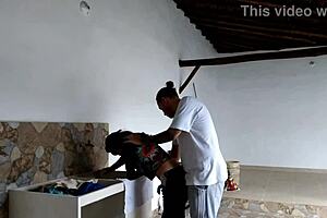 check the security cameras and find these videos of my husband with his lover