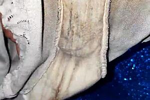 Neighbor's Dirty Underwear Left In The Laundry