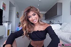 asian stepdaughter clara trinity begging for more?