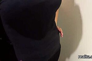 Czech teen feels teased and drilled passionately